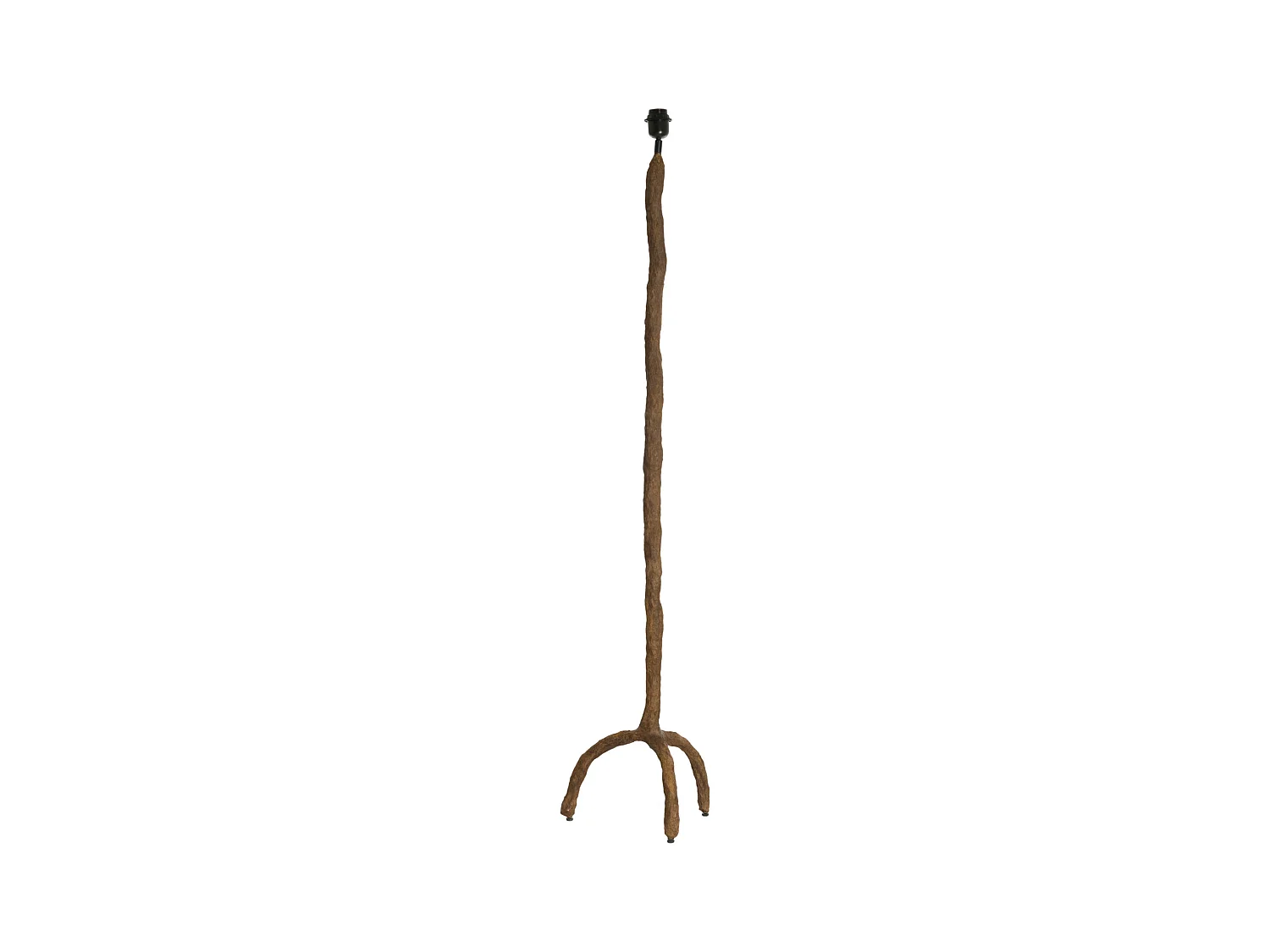 Lampadaire GUJA - Ø33x137cm - Marron