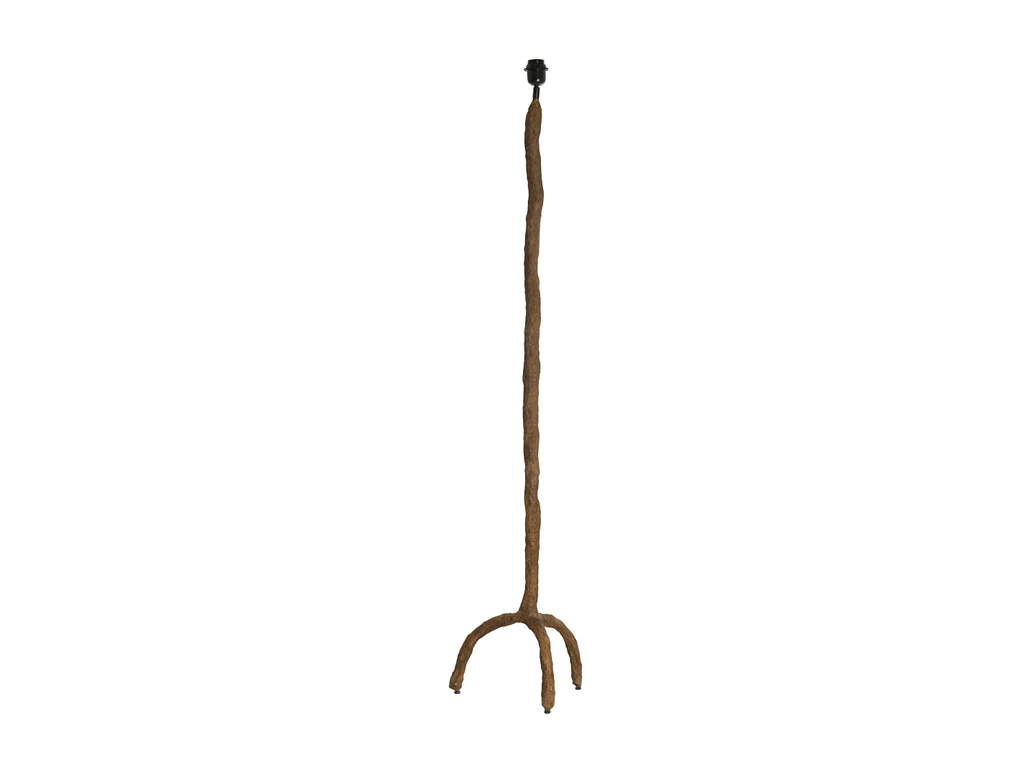 Lampadaire GUJA - Ø33x137cm - Marron