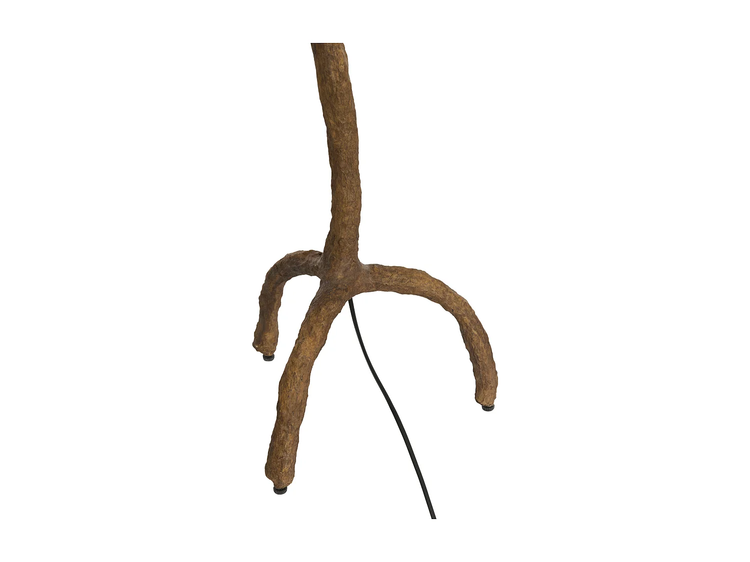 Lampadaire GUJA - Ø33x137cm - Marron