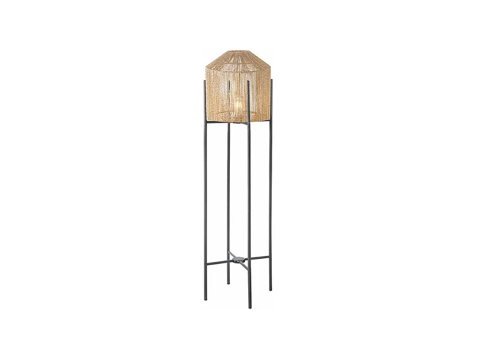 Lampadaire Ibiza 150 cm - Naturel - Jute