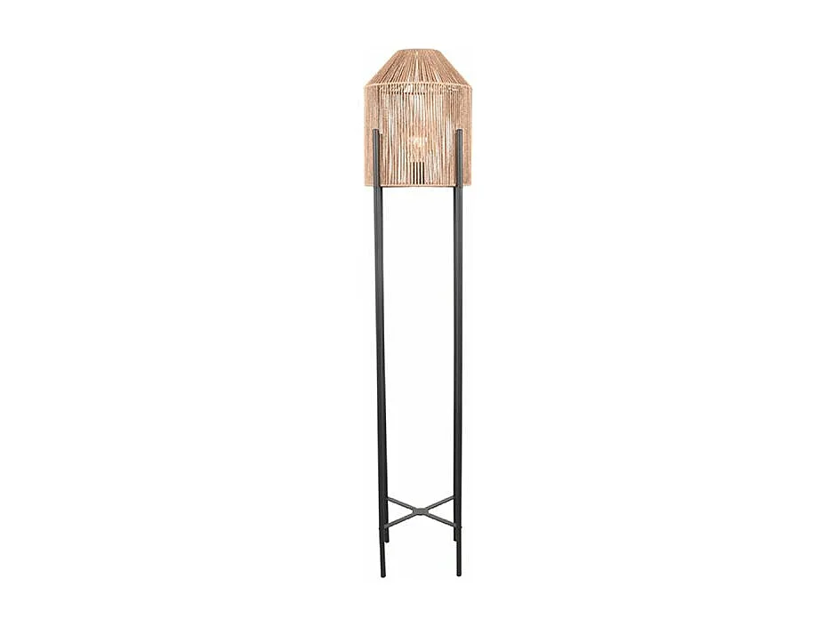 Lampadaire Ibiza 150 cm - Naturel - Jute