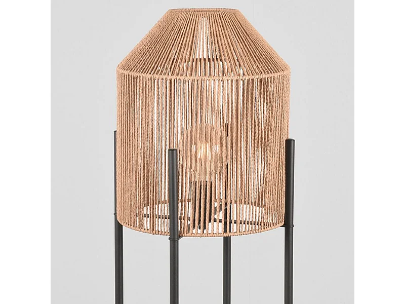 Lampadaire Ibiza 150 cm - Naturel - Jute