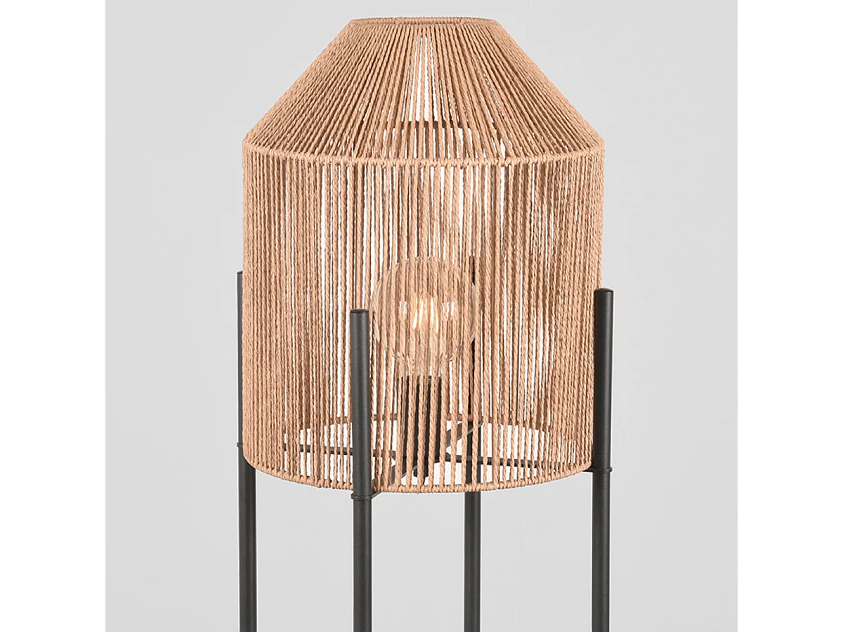 Lampadaire Ibiza 150 cm - Naturel - Jute