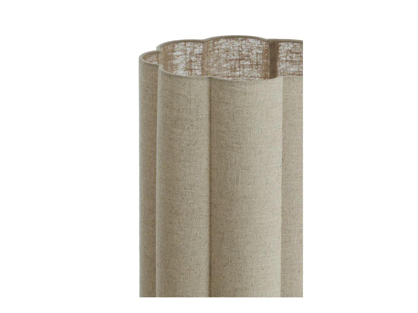 Lampadaire FRINGE - Ø30x165cm - Marron