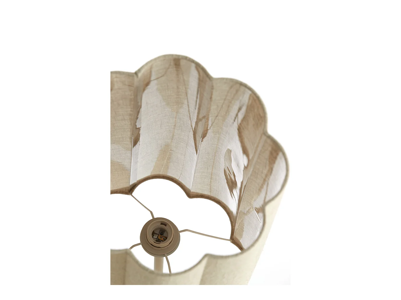 Lampadaire FRINGE - Ø30x165cm - Marron