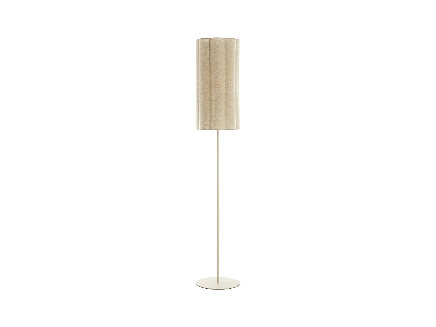 Lampadaire FRINGE - Ø30x165cm - Marron