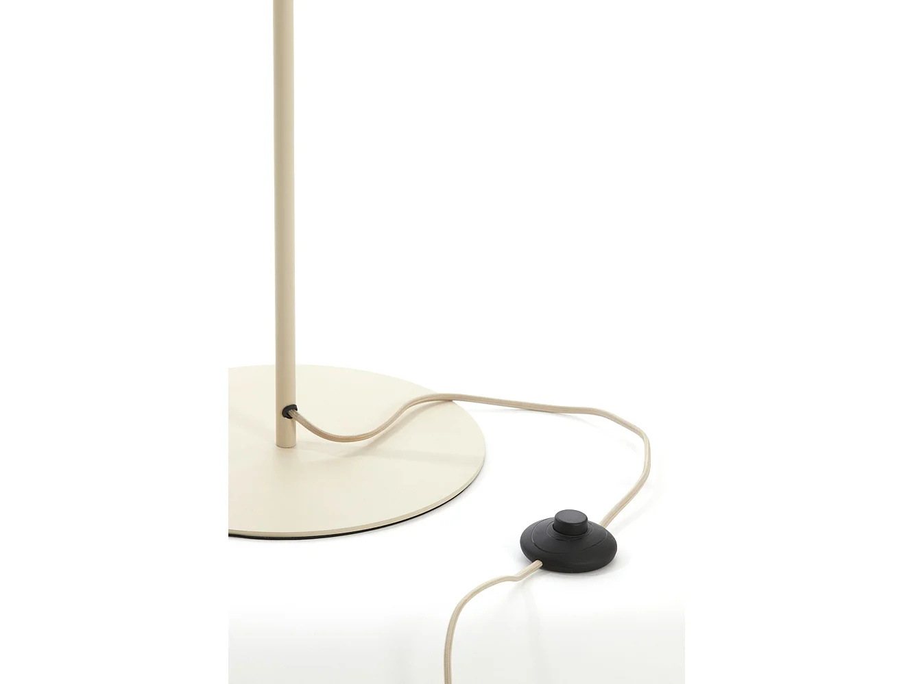 Vloerlamp FRINGE - Ø30x165cm - Bruin