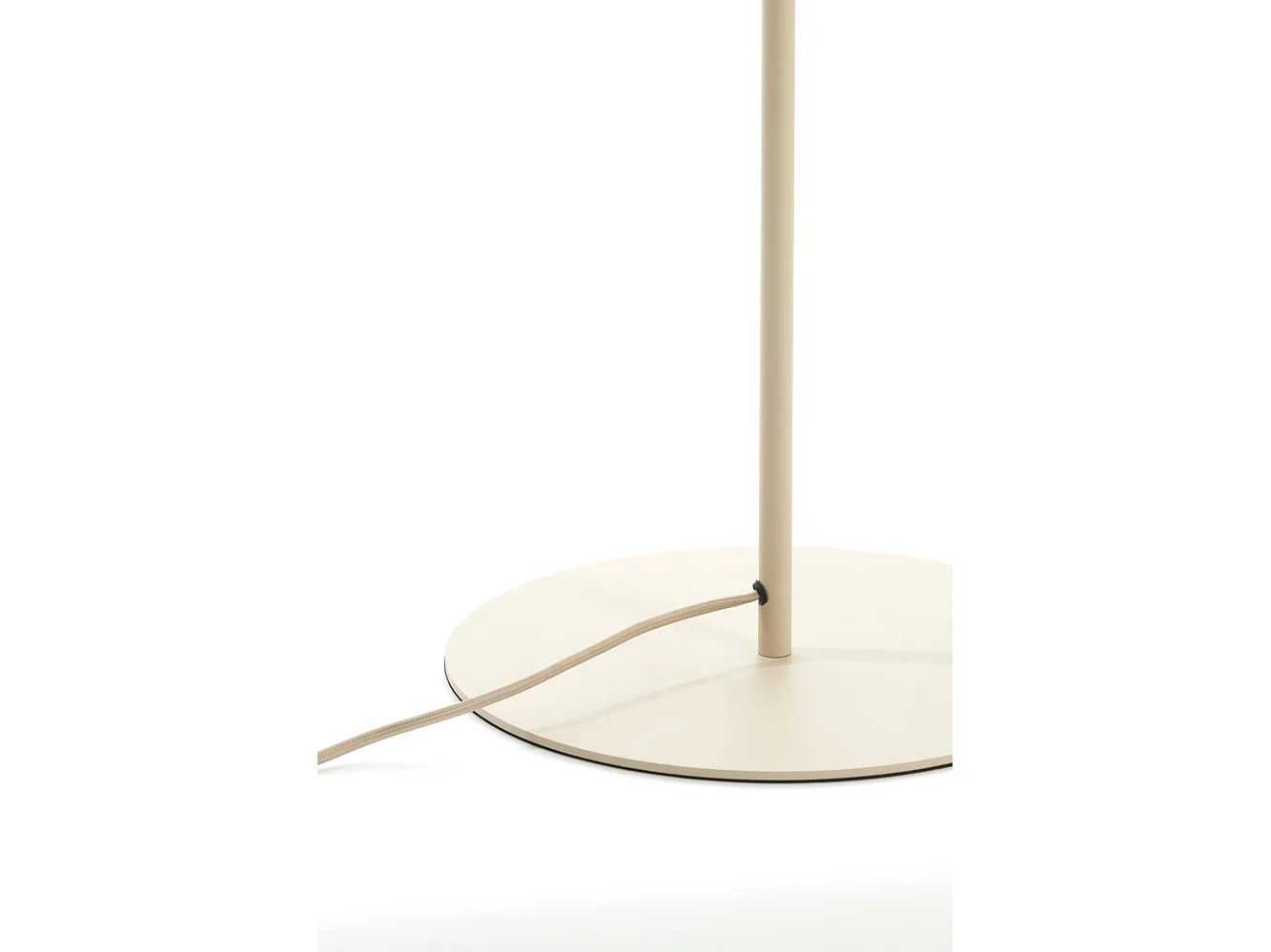 Vloerlamp FRINGE - Ø30x165cm - Bruin