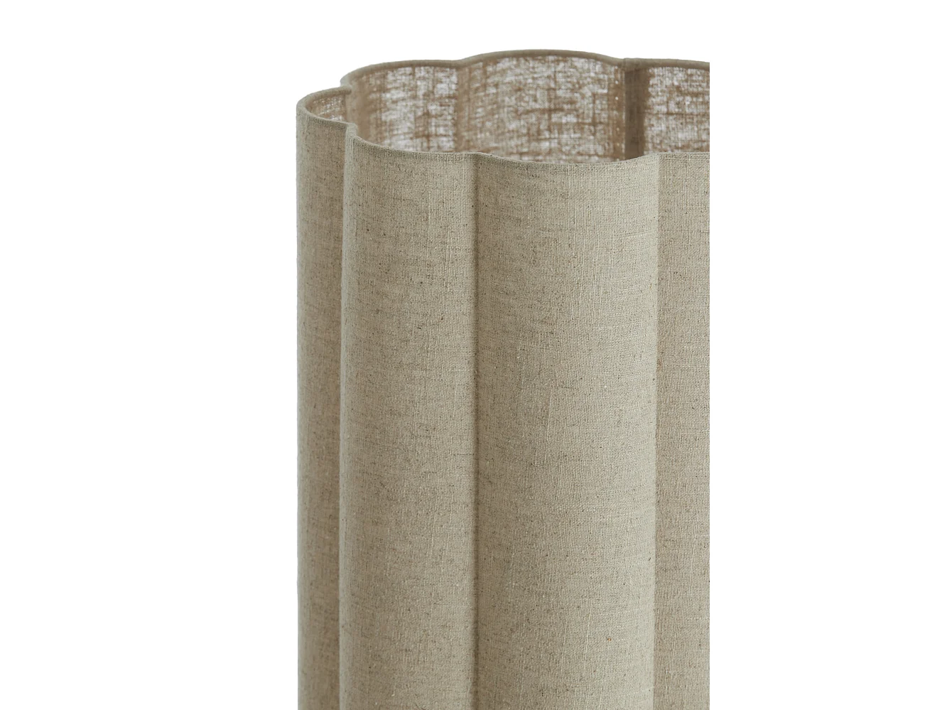 Vloerlamp FRINGE - Ø30x165cm - Bruin