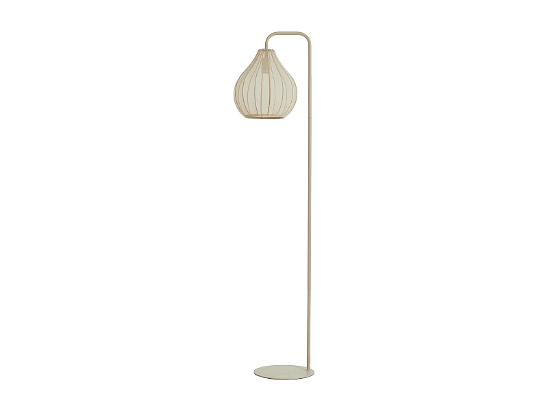 Vloerlamp ELATI - Ø29x156.5cm - Bruin
