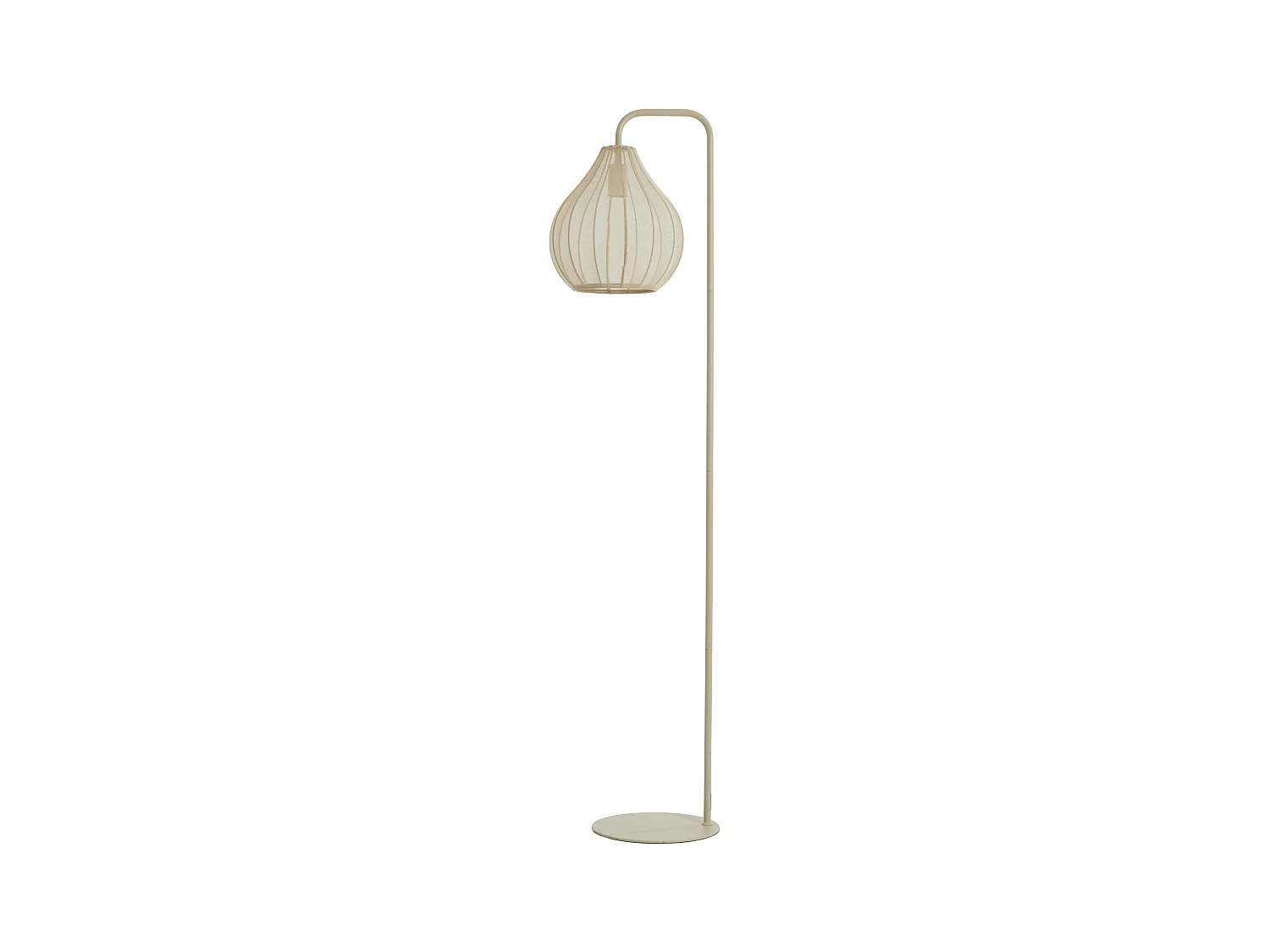 Lampadaire ELATI - Ø29x156,5cm - Marron