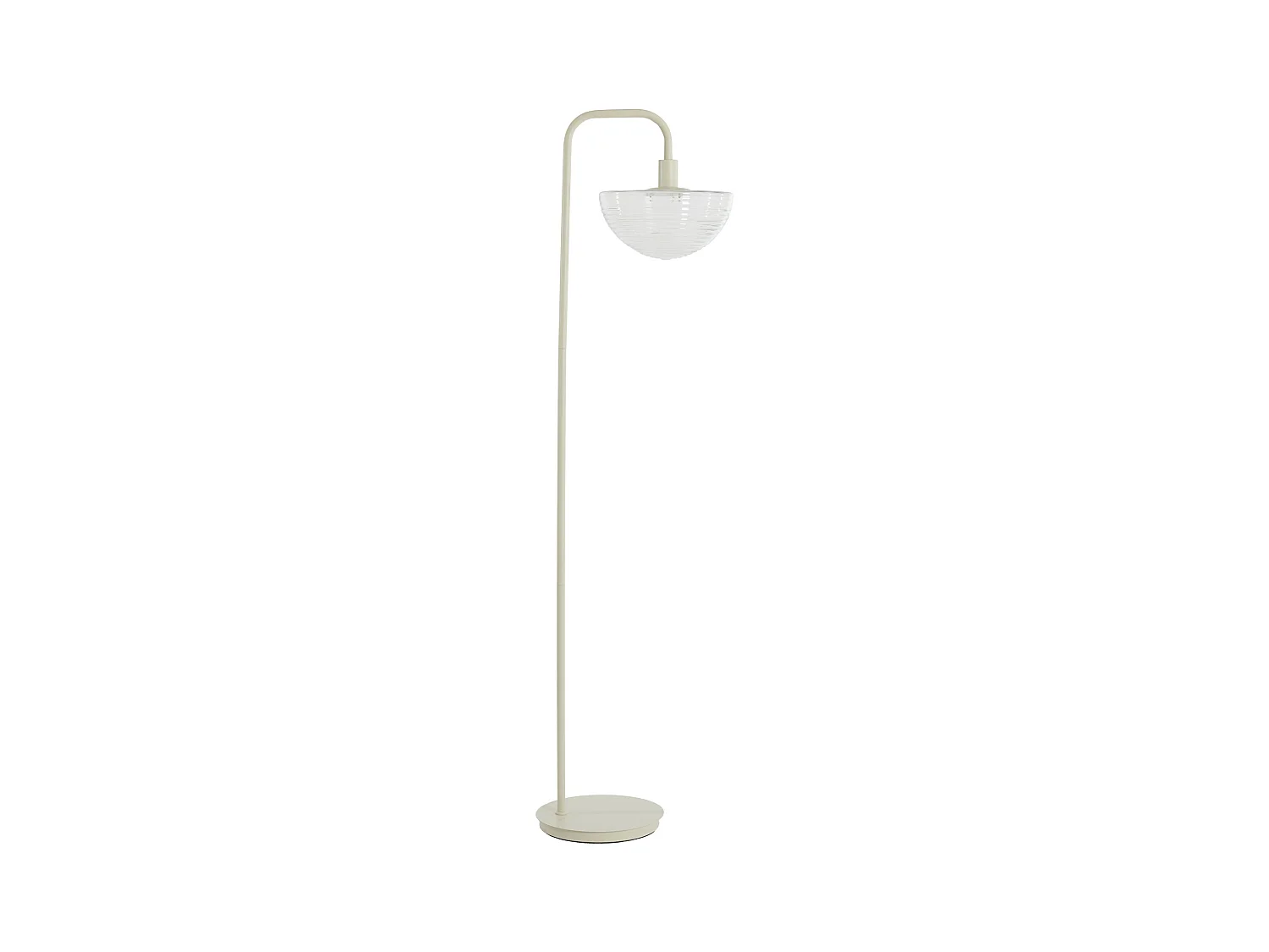 Lampadaire BAYLIE - 43x30x165cm - Blanc