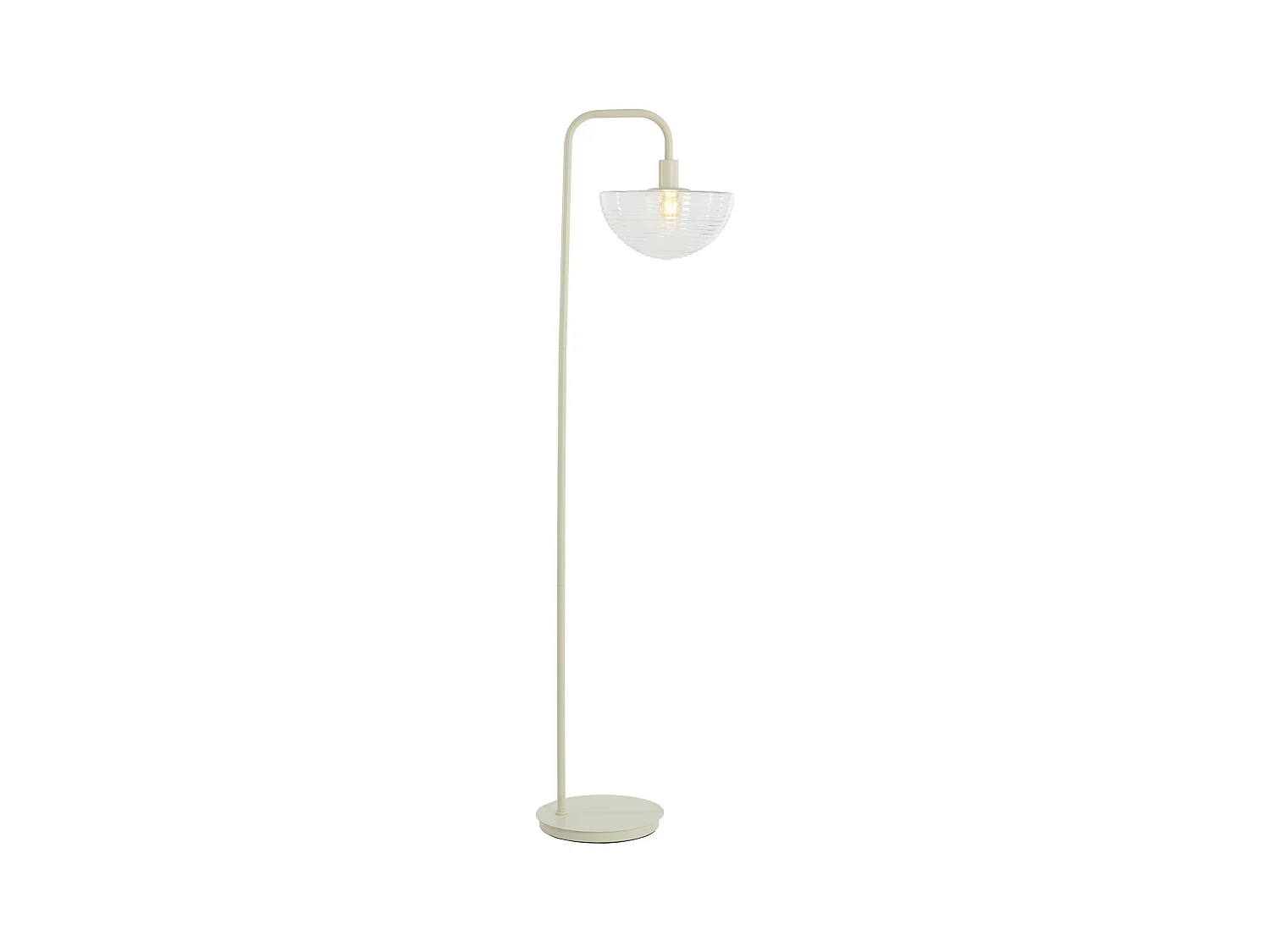 Lampadaire BAYLIE - 43x30x165cm - Blanc