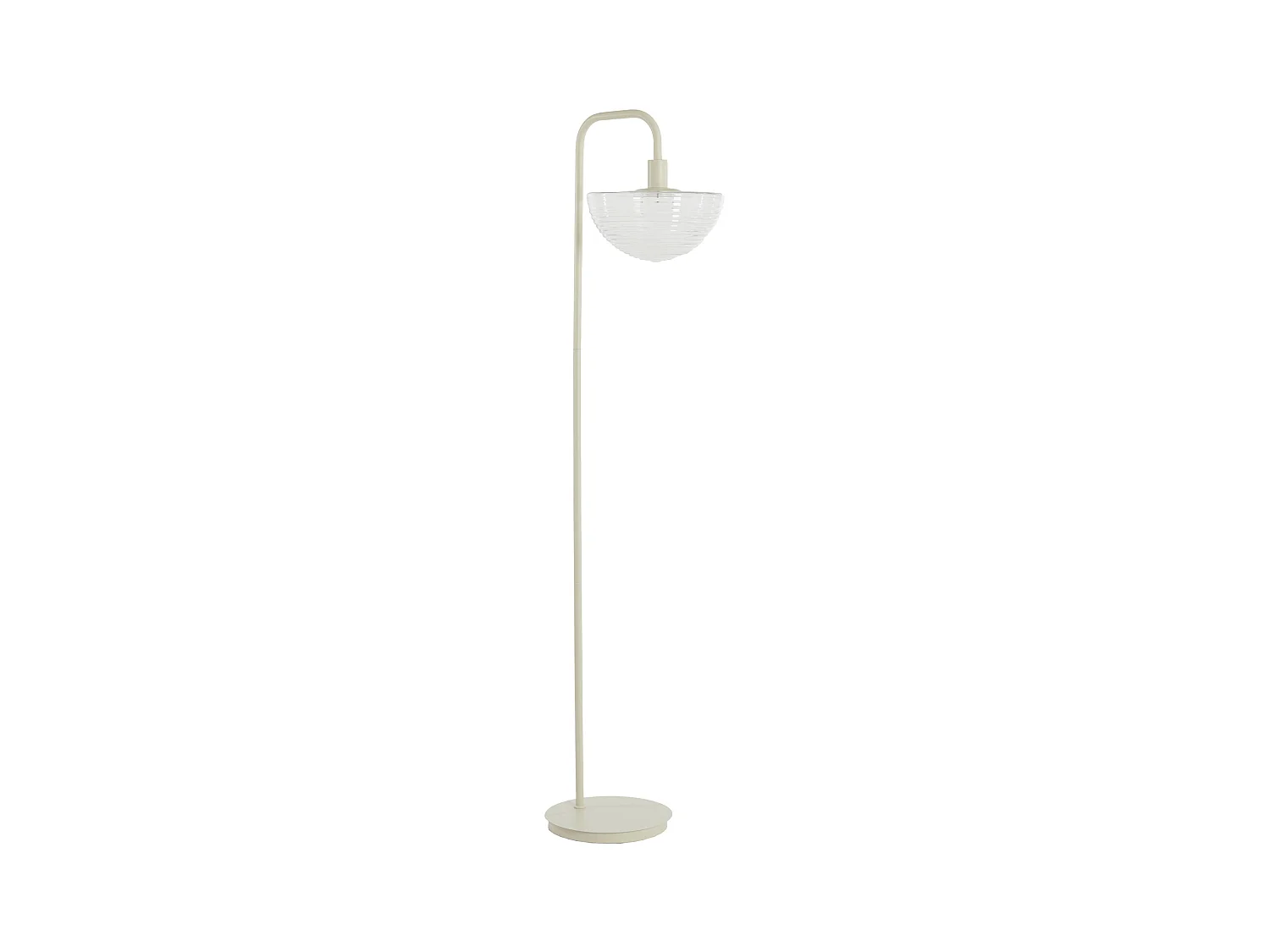 Lampadaire BAYLIE - 43x30x165cm - Blanc