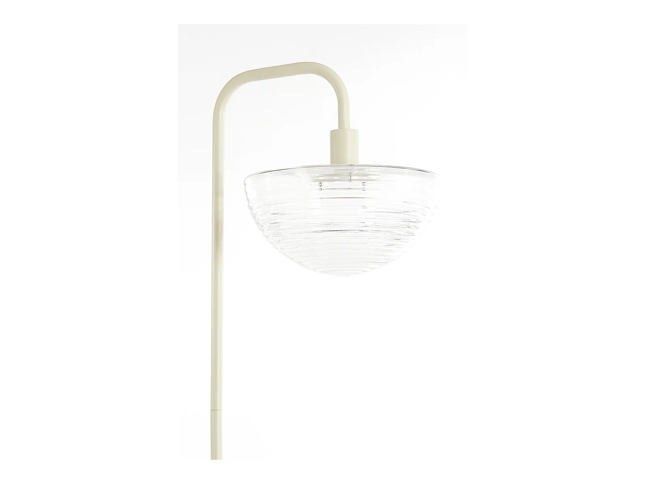 Lampadaire BAYLIE - 43x30x165cm - Blanc