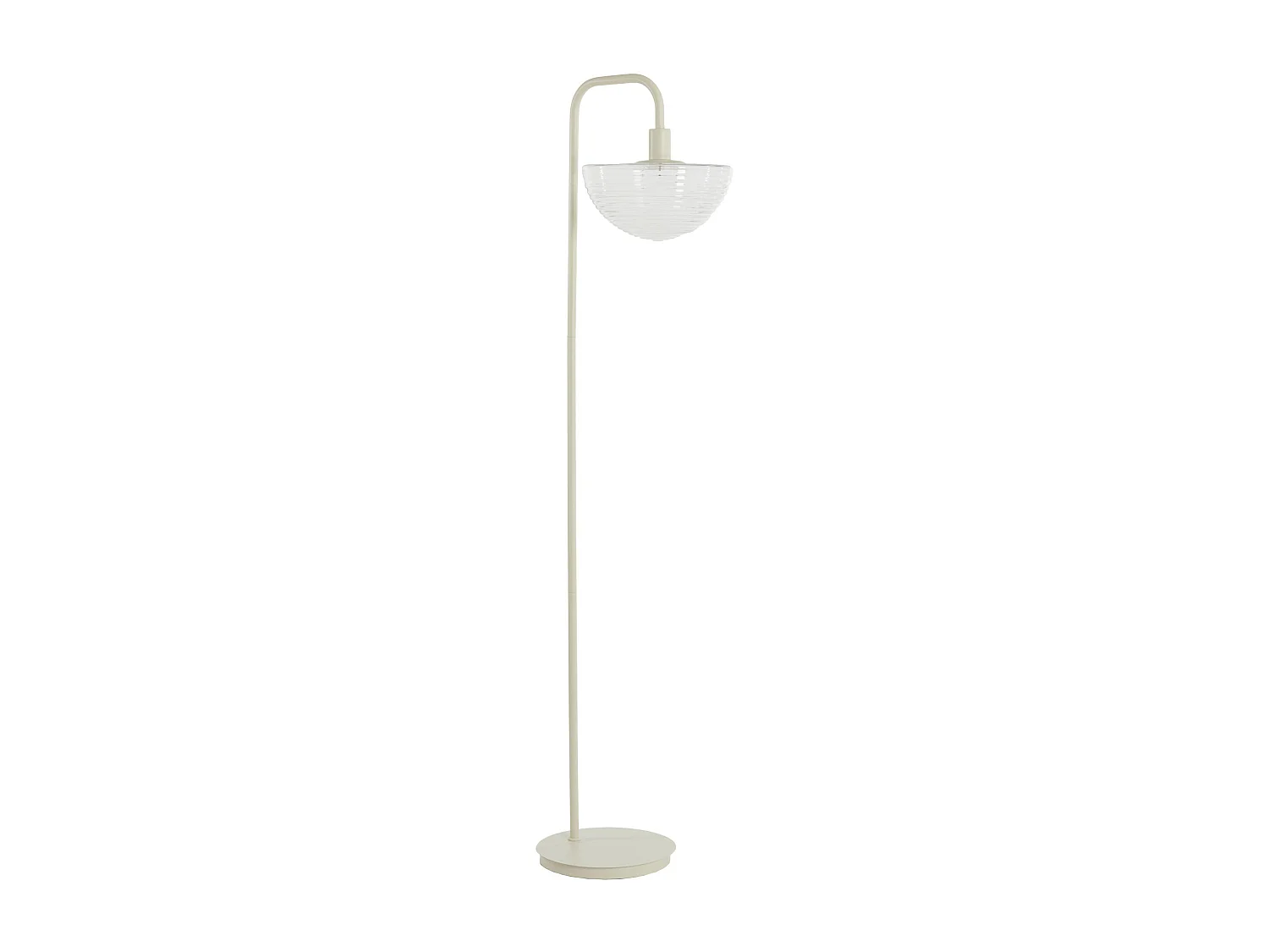 Lampadaire BAYLIE - 43x30x165cm - Blanc