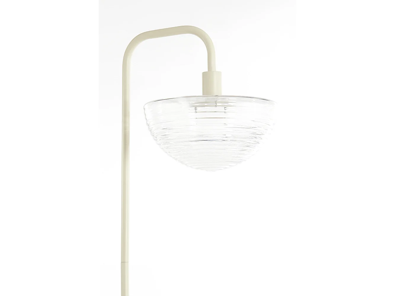 Lampadaire BAYLIE - 43x30x165cm - Blanc