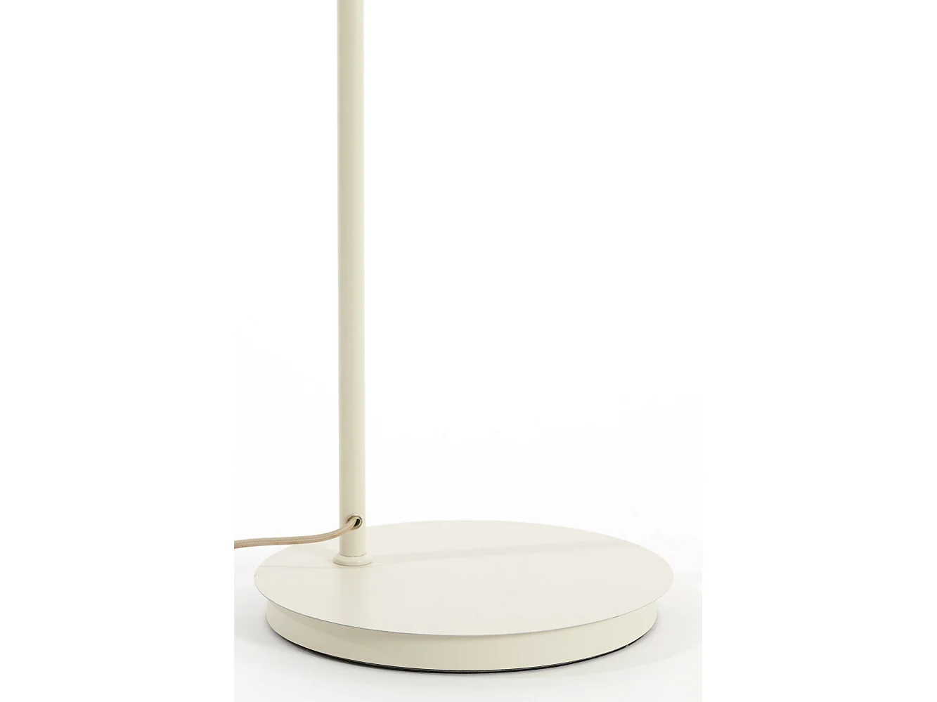 Lampadaire BAYLIE - 43x30x165cm - Blanc