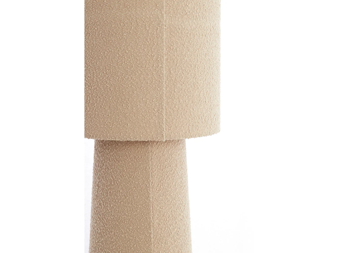 Lampadaire MICKY - Ø40x165cm - Marron