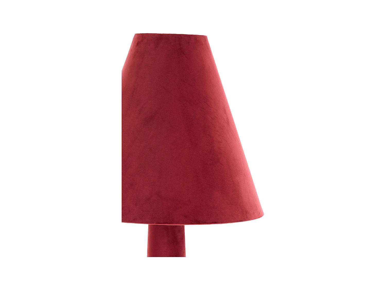 Lampadaire DEVIA - Ø50x168cm - Rouge