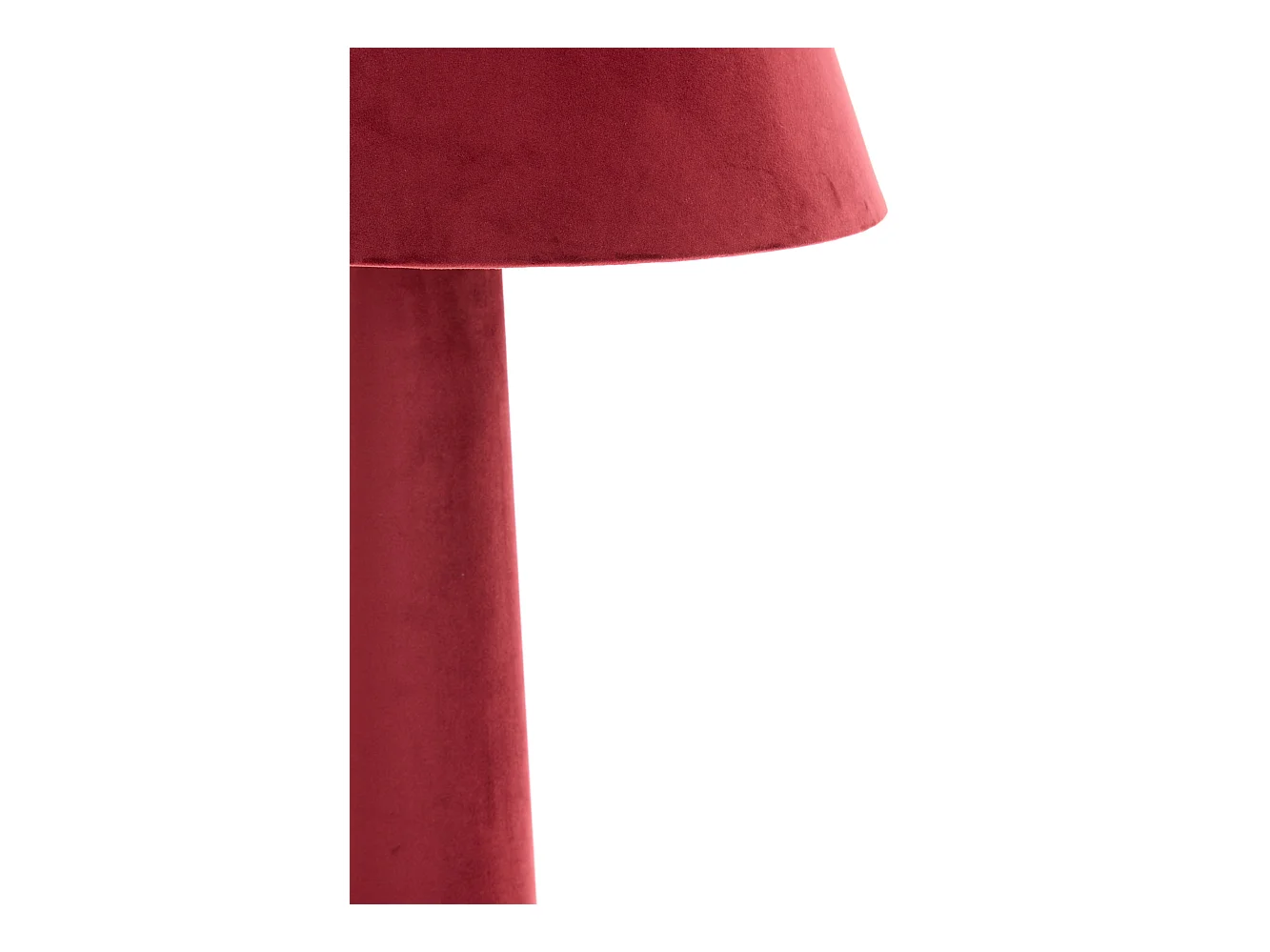 Vloerlamp DEVIA - Ø50x168cm - Rood