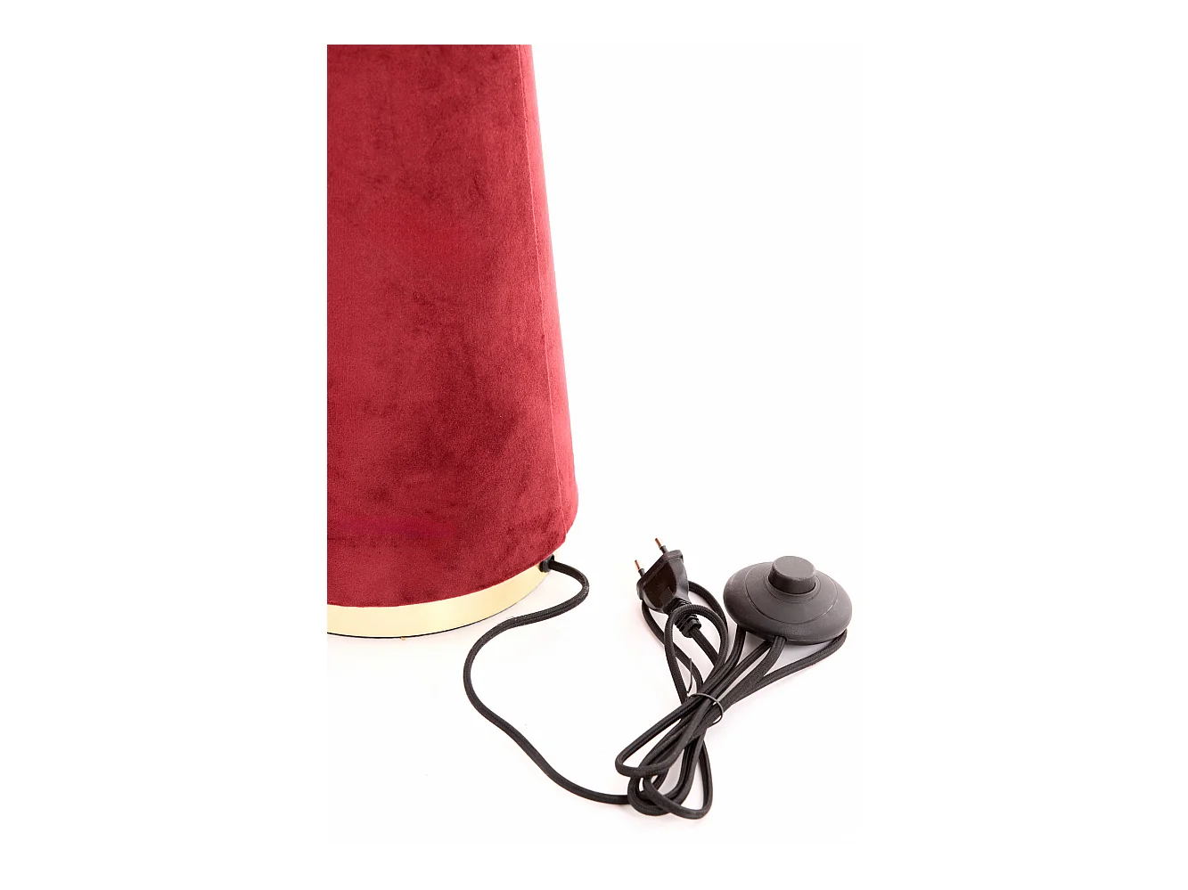 Vloerlamp DEVIA - Ø50x168cm - Rood