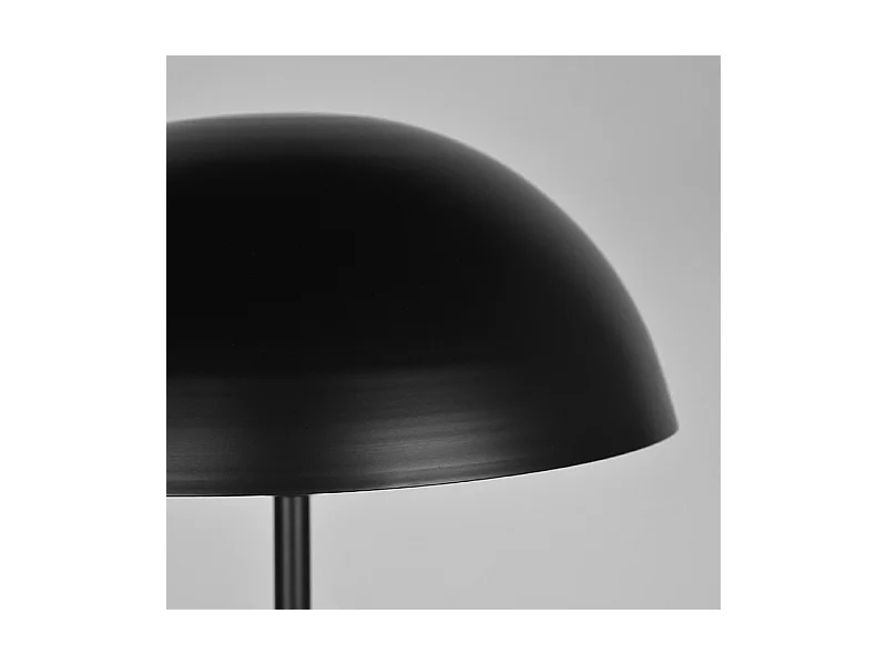 Stehlampe Globe - Schwarz - Metall