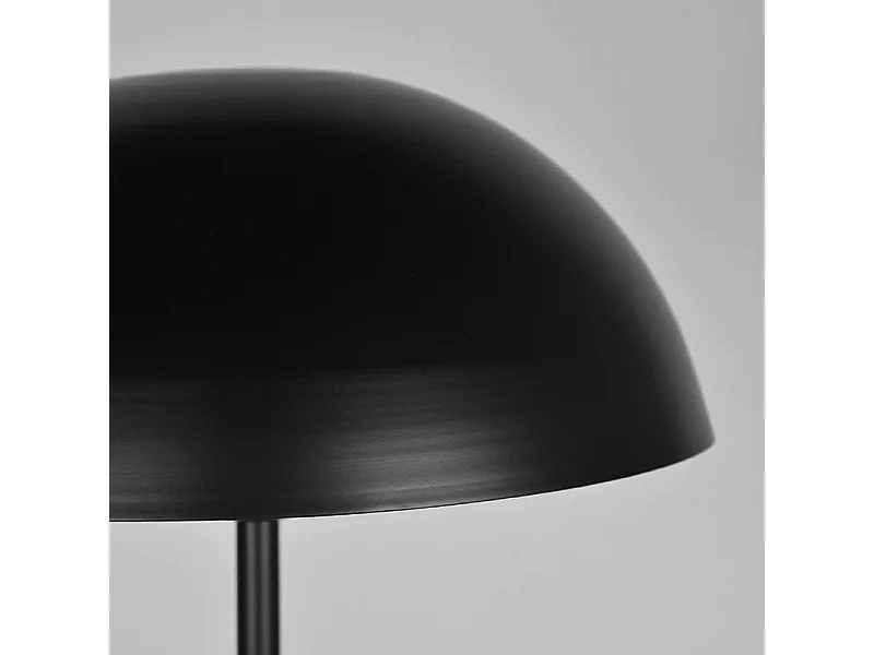 Stehlampe Globe - Schwarz - Metall