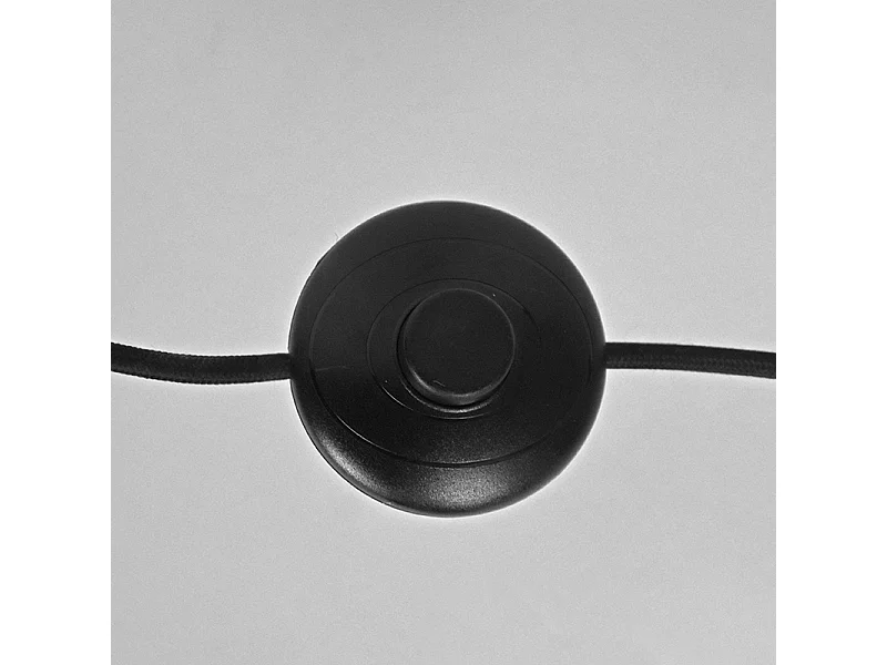 Stehlampe Globe - Schwarz - Metall