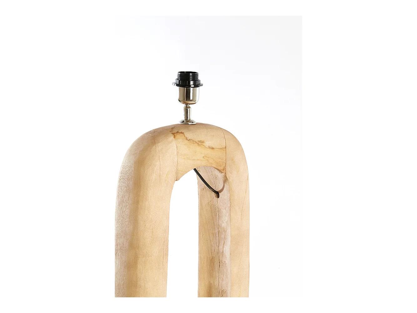 Lampadaire KELAFO - 38x12x125cm - Marron