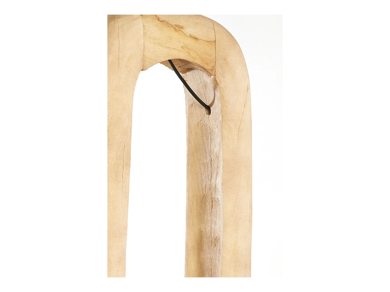 Lampadaire KELAFO - 38x12x125cm - Marron