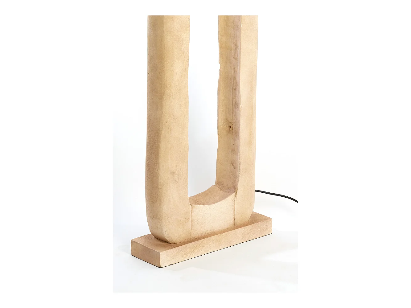 Lampadaire KELAFO - 38x12x125cm - Marron