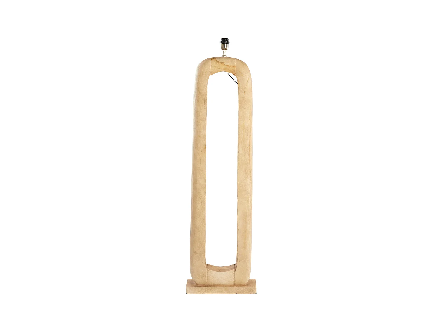 Lampadaire KELAFO - 38x12x125cm - Marron