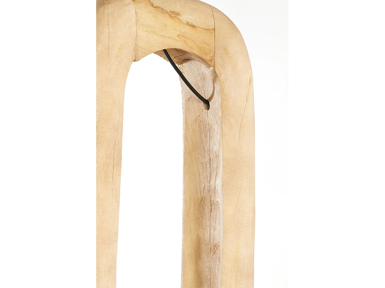 Lampadaire KELAFO - 38x12x125cm - Marron