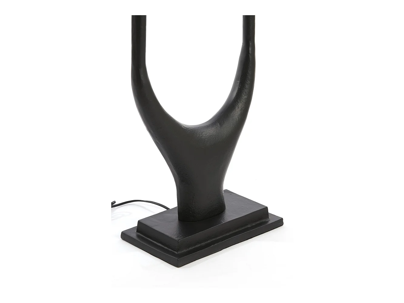 Lampadaire GAVI - 31x18x149cm - Noir