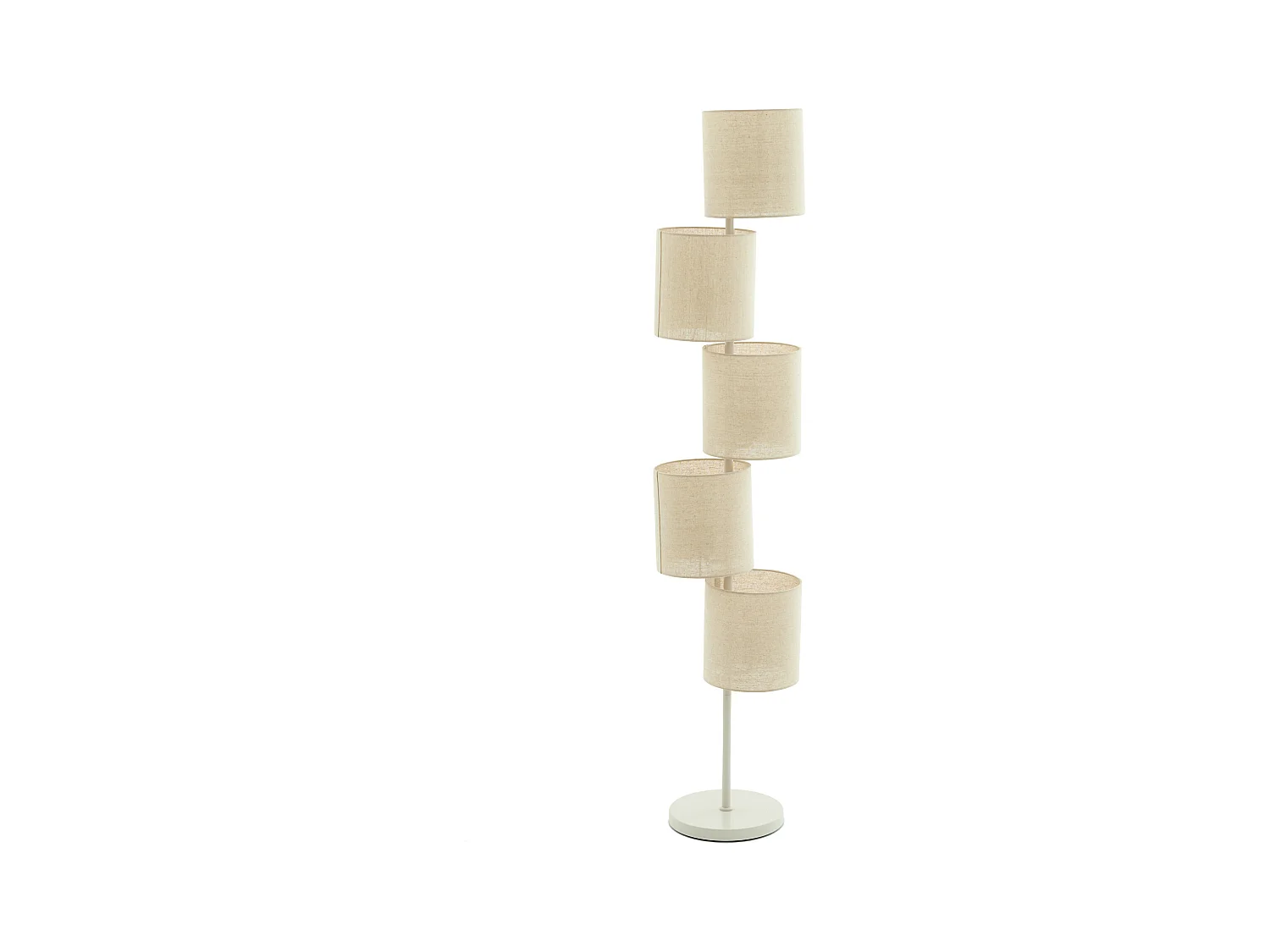 Vloerlamp BENIGNO - Ø33x155.5cm - Bruin