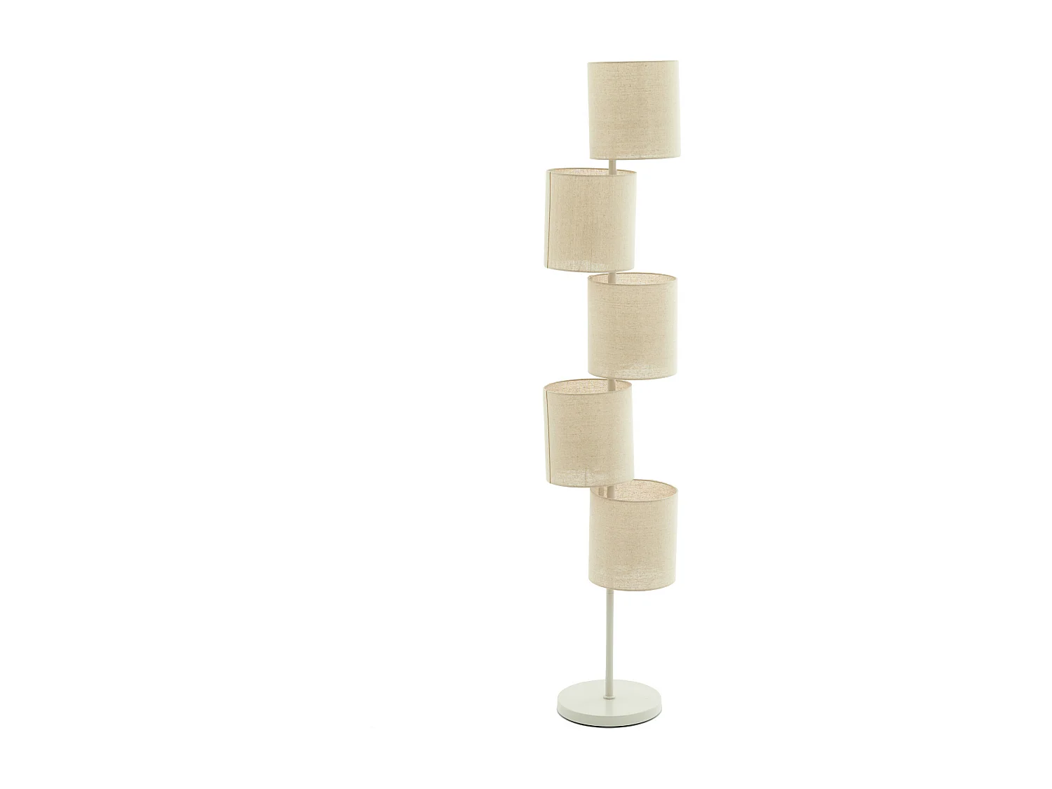 Vloerlamp BENIGNO - Ø33x155.5cm - Bruin