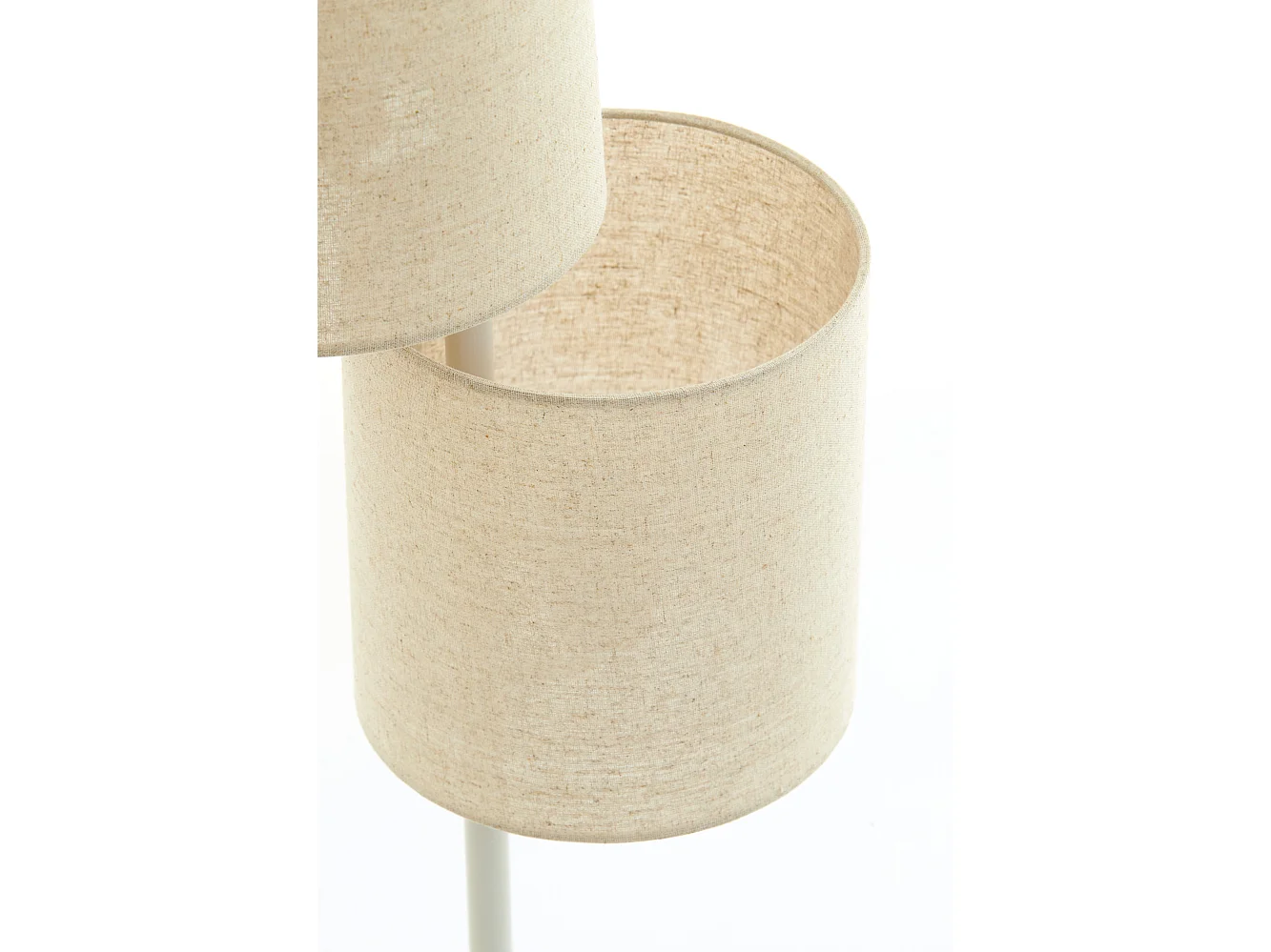 Vloerlamp BENIGNO - Ø33x155.5cm - Bruin