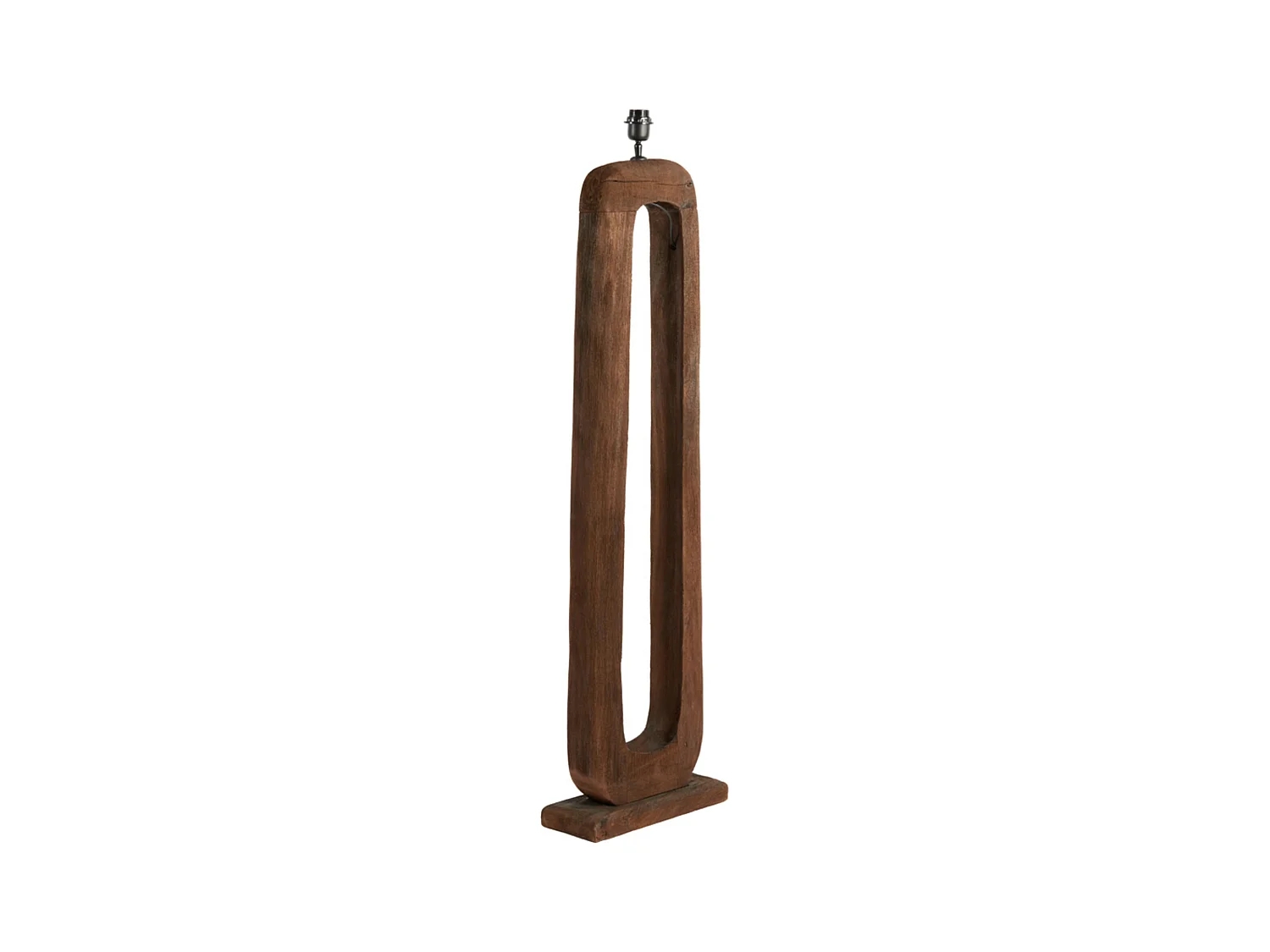 Lampadaire KELAFO - 38x12x125cm - Marron