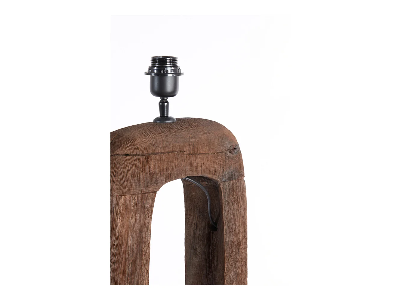 Lampadaire KELAFO - 38x12x125cm - Marron