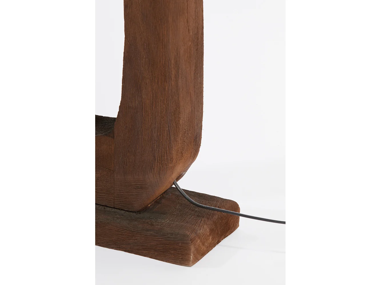 Vloerlamp KELAFO - 38x12x125cm - Bruin