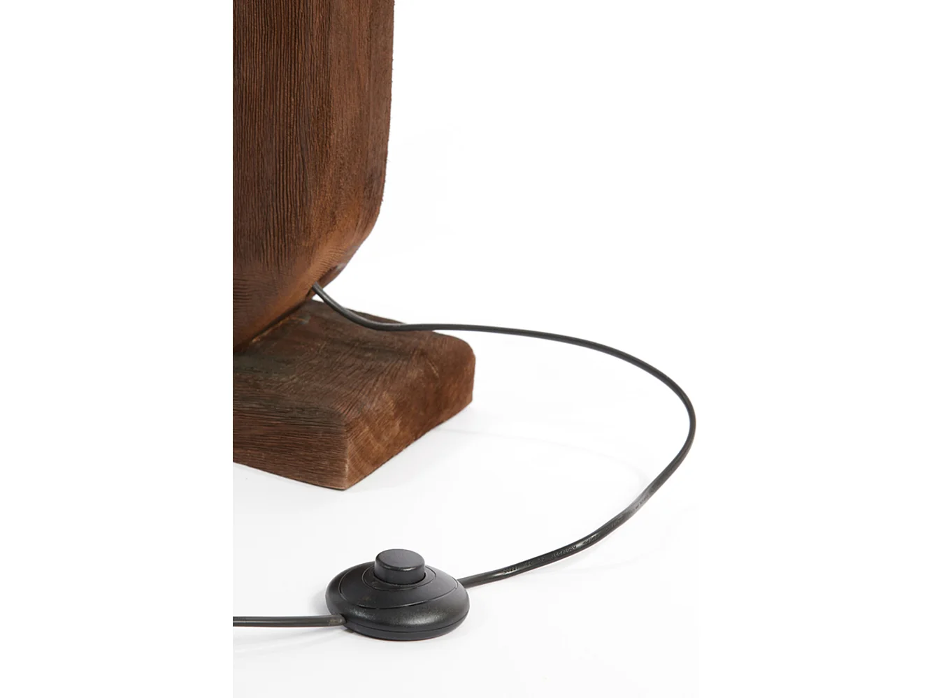 Vloerlamp KELAFO - 38x12x125cm - Bruin