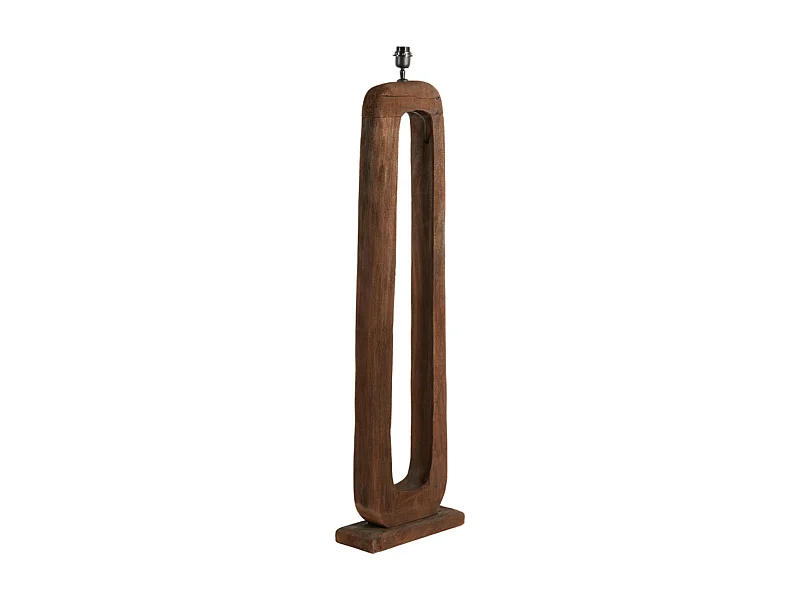 Lampadaire KELAFO - 38x12x125cm - Marron