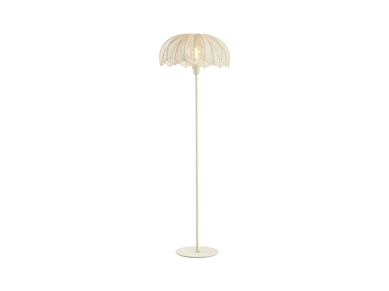 Lampadaire ESPELO - Ø47x150cm - Blanc
