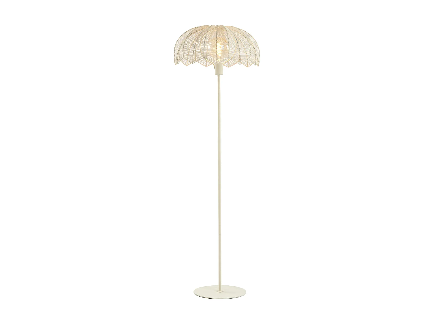 Lampadaire ESPELO - Ø47x150cm - Blanc