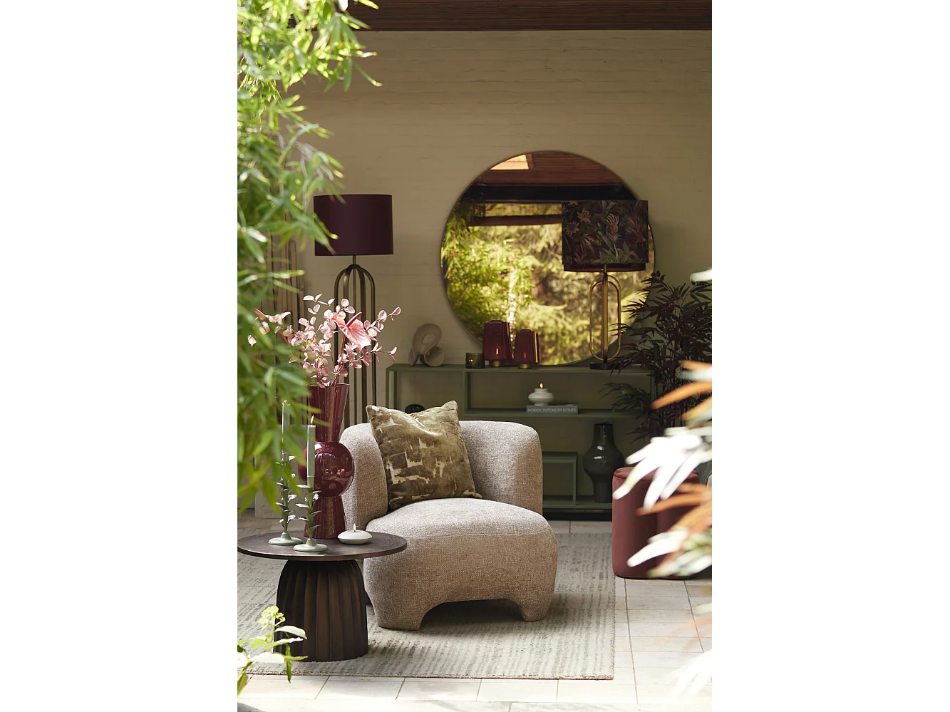 Stehleuchte ASTER - Ø25x140cm - Bronze