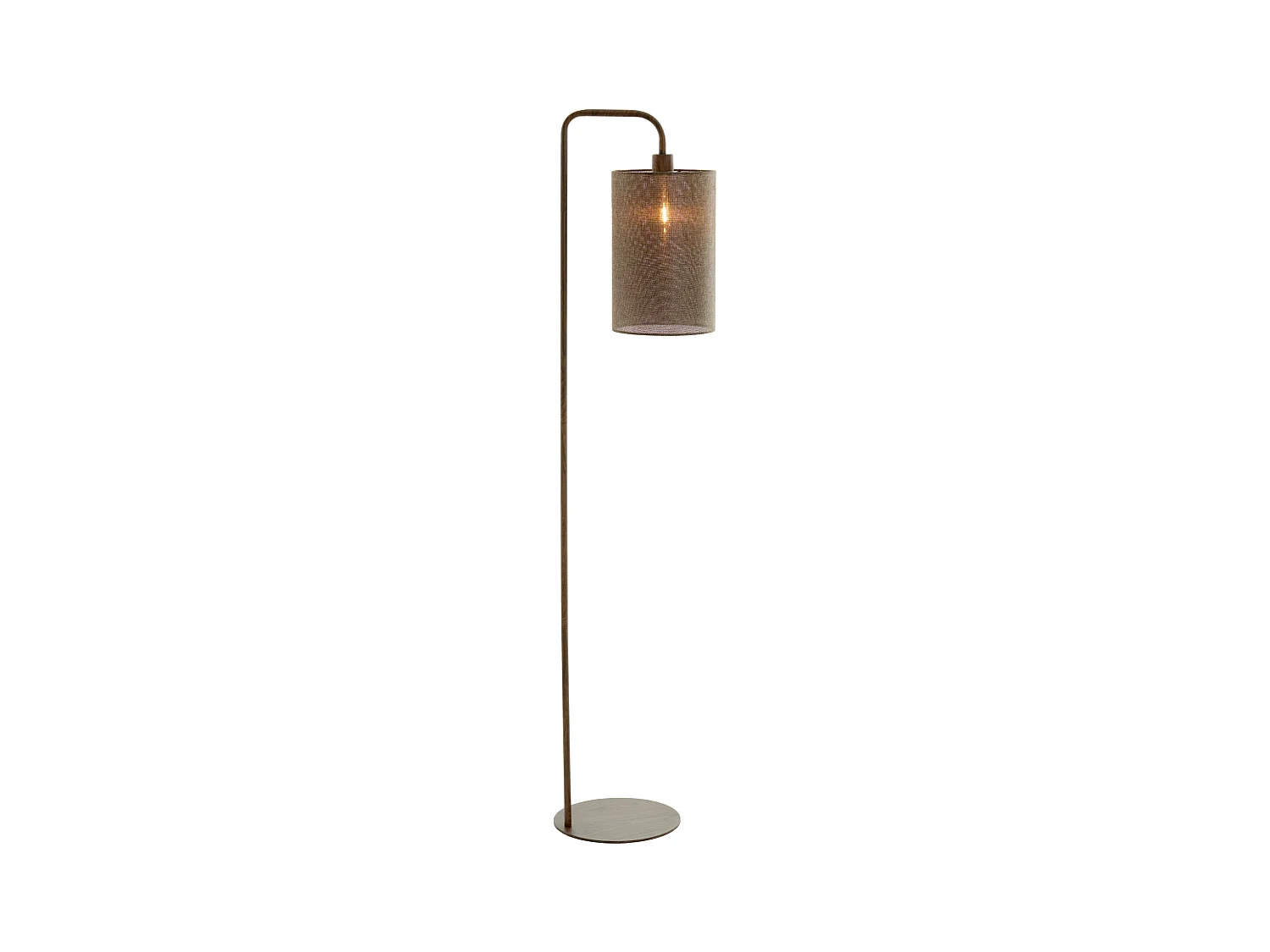 Lampadaire DONIO - 33,5x28x155cm - Marron