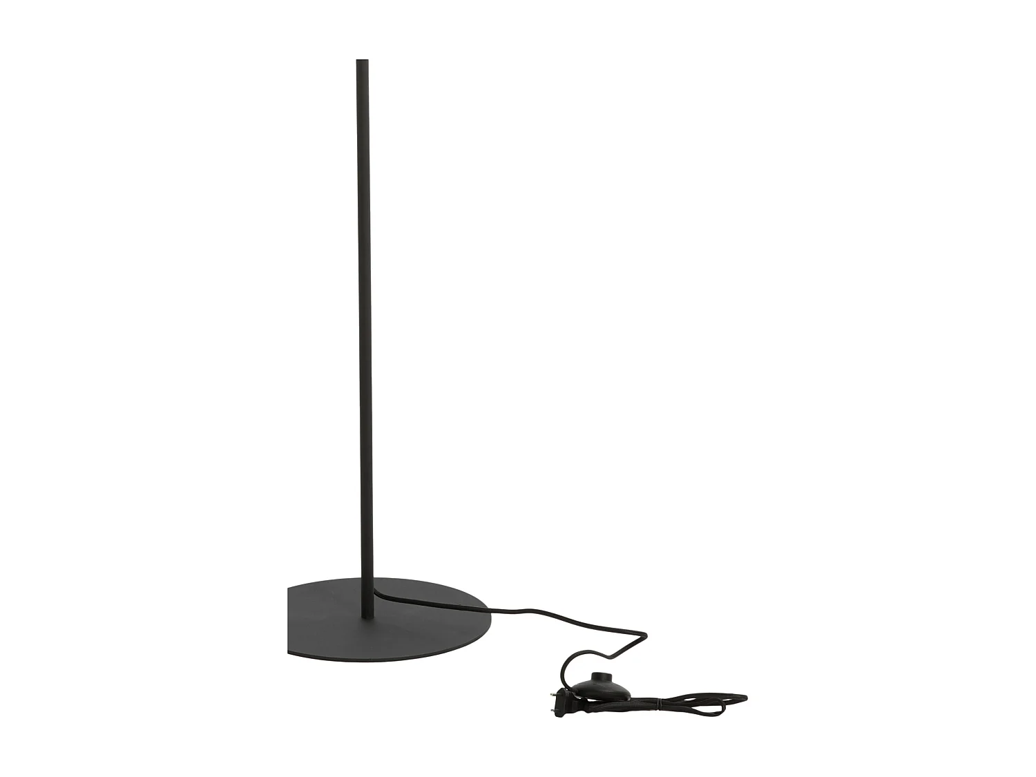 Lampadaire RENATO - Ø30x135cm - Noir