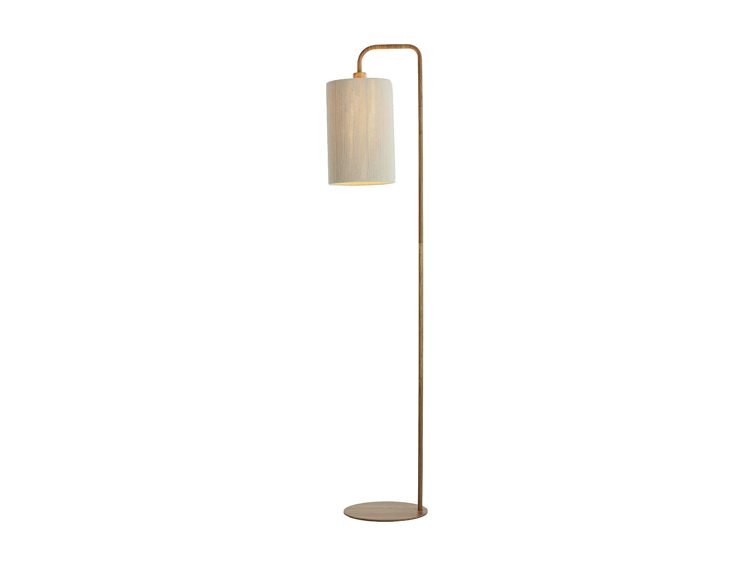 Vloerlamp DONIO - 33.5x28x155cm - Bruin