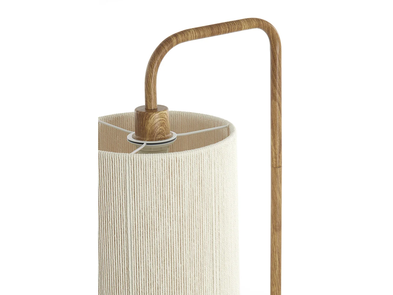 Vloerlamp DONIO - 33.5x28x155cm - Bruin